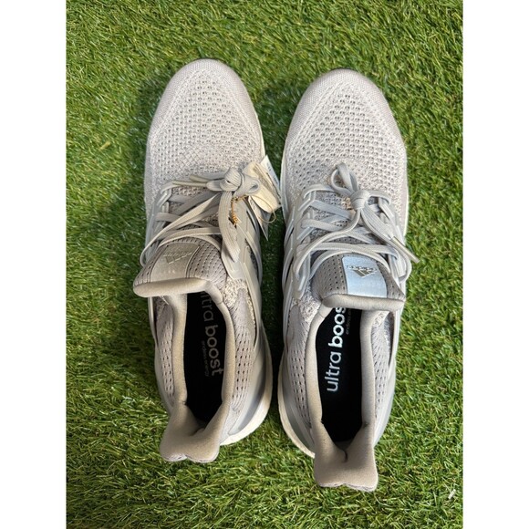ADIDAS Ultraboost 1.0 “Silver Metallic” Running Shoes Mens 12 Grey JS1632 NEW main image 8
